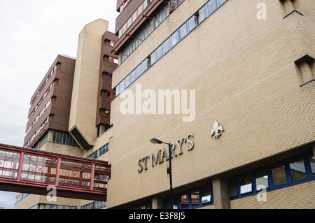 Queen Mother building, St. Mary's Hospital Stock Photo