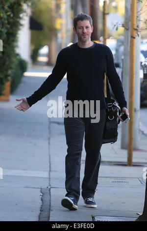 Darren Le Gallo seen leaving a gym in West Hollywood.  Featuring: Darren Le Gallo Where: Los Angeles, CA, United States When: 30 Oct 2013 Stock Photo