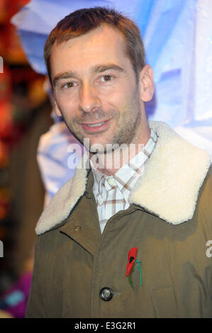 Disney Store launches its annual Share in the Magic charity campaign at their Oxford Street Store to support The Great Ormond Street Hospital Children’s Charity  Featuring: Charlie Condou Where: London, United Kingdom When: 06 Nov 2013 Stock Photo