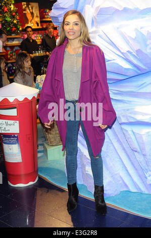 Disney Store launches its annual Share in the Magic charity campaign at their Oxford Street Store to support The Great Ormond Street Hospital Children’s Charity  Featuring: Elen Rivas Where: London, United Kingdom When: 06 Nov 2013 Stock Photo