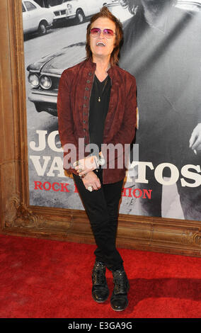 John Varvatos celebrates new book 'John Varvatos Rock In Fashion'   The new coffee-table style book documents the elements of rock style that have embodied the music community for decades.  Written by John Varvatos with Holly George-Warren, the book share Stock Photo