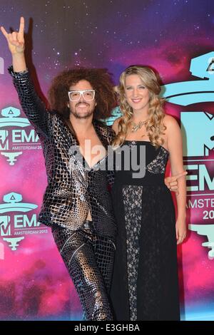 20th MTV Europe Music Awards held at Ziggo Dome - Arrivals  Featuring: Redfoo Where: Amsterdam, Netherlands When: 10 Nov 2013 Stock Photo