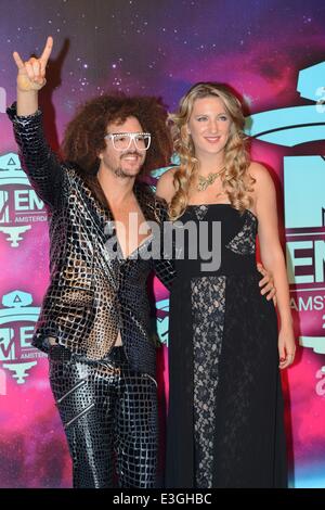 20th MTV Europe Music Awards held at Ziggo Dome - Arrivals  Featuring: Redfoo Where: Amsterdam, Netherlands When: 10 Nov 2013 Stock Photo