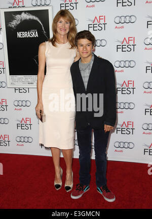 AFI Fest 2013 Nebraska Gala Screening  Featuring: Laura Dern Where: Hollywood, California, United States When: 11 Nov 2013 Stock Photo