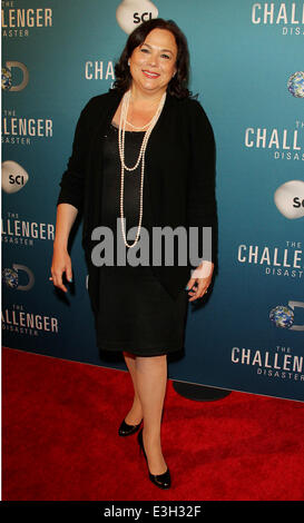 Premiere of Science Channel's The Challenger Disaster at the TimesCenter  Featuring: Debbie Myers Where: New York City, United States When: 14 Nov 2013 Stock Photo