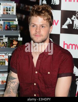 The Wanted sign their new album 'Word of Mouth' at HMV Dundrum...  Featuring: The Wanted - Jay McGuiness Where: Dublin, Ireland When: 19 Nov 2013 Stock Photo