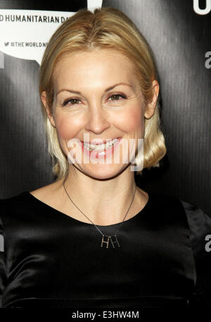 David Guetta 'One Voice' music video premiere at the United Nations Headquarters - Arrivals  Featuring: Kelly Rutherford Where: New York, United States When: 22 Nov 2013 Stock Photo