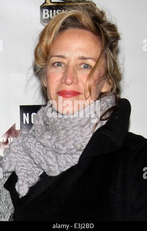 Opening Night for Broadway's Waiting For Godot at the Cort Theatre - Arrivals.  Featuring: Janet McTeer Where: New York, New York, United States When: 24 Nov 2013 Stock Photo