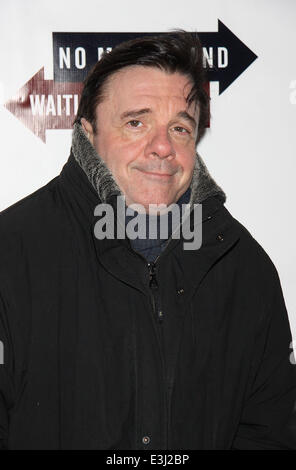 Opening Night for Broadway's Waiting For Godot at the Cort Theatre - Arrivals.  Featuring: Nathan Lane Where: New York, New York, United States When: 24 Nov 2013 Stock Photo