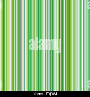 Green striped abstract background, variable width stripes Stock Vector