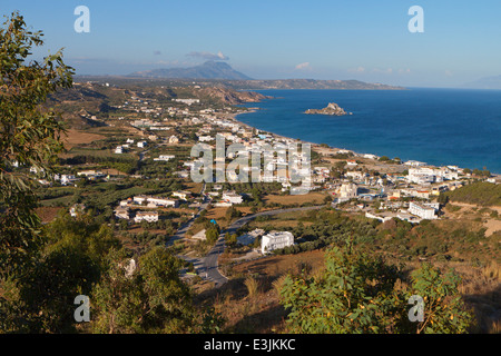 View of Kefalos bay at Kos island in Greece Stock Photo