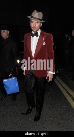 Celebrities arriving at the Playboy Club Featuring: Kate Moss Where