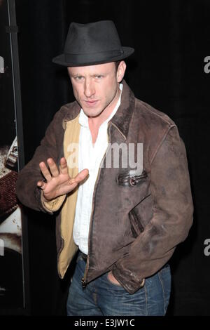 Universal Pictures Presents Lone Survivor at The Ziegfeld Theater  Featuring: Ben Foster Where: NYC, New York, United States When: 03 Dec 2013 Stock Photo