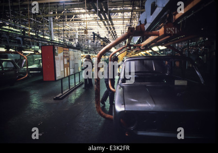 ussr,togliattigrad,vaz car industry,80's Stock Photo