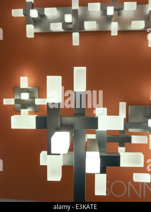 Lighting by Gregory Store Showroom in The Bowery, NYC, USA Stock Photo ...