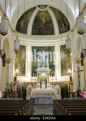 Most Precious Blood Church, National Shrine of San Gennaro, NYC, USA Stock Photo