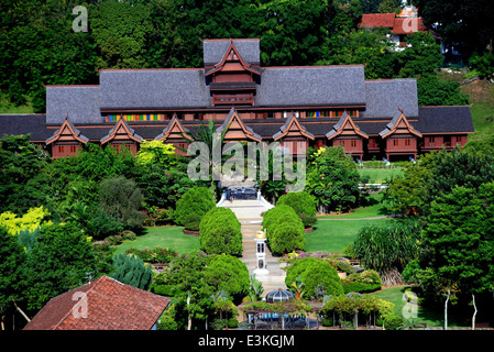 MELAKA, MALAYSIA: Istana Kesultanan Melaka / The Sultanate Palace Stock Photo