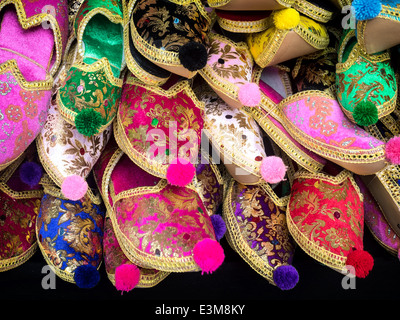 Turkish Slippers on a market in Istanbul