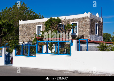 Ampavris restaurant, Kos Town, Kos, Greece Stock Photo