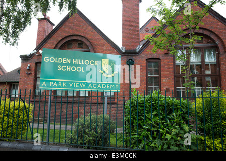 Golden Hillock School, Small Heath, Birmingham. One of the so called Trojan Horse Schools. Stock Photo