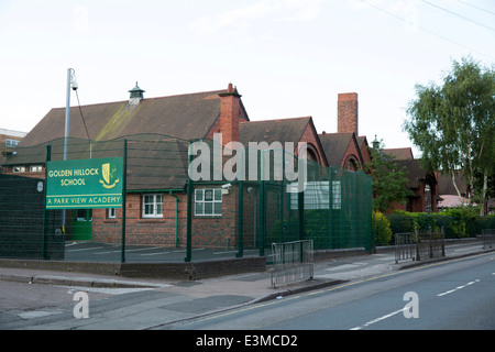 Golden Hillock School Birmingham. The school was one of five schools in the so called 'Trojan' scandal Stock Photo