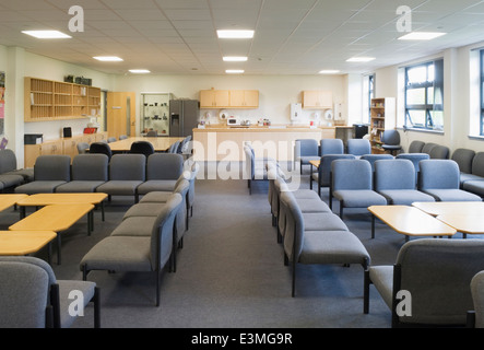 Staff room (or teacher's lounge) in a modern secondary school, Scotland, UK. Stock Photo