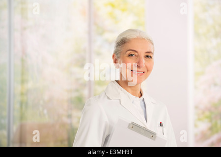 Portrait of smiling doctor Stock Photo