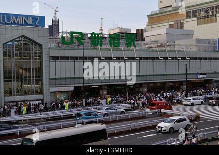 Shinjuku station South entrance,Shinjuku,Tokyo,Japan Stock Photo