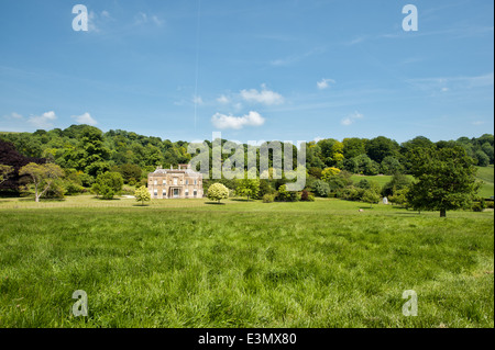 Rainscombe house in the pretty village of Oare near Pewsey, Marlborough, Wiltshire, UK Stock Photo