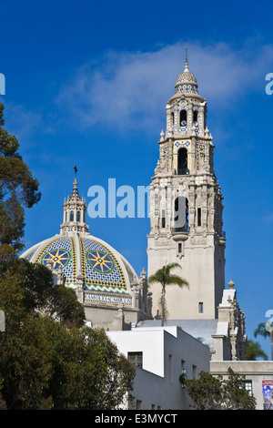 The SAN DIEGO MUSEUM OF MAN located in BALBOA PARK - SAN DIEGO, CALIFORNIA Stock Photo