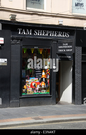 Tam Shepherd's trick shop Queen Street Glasgow