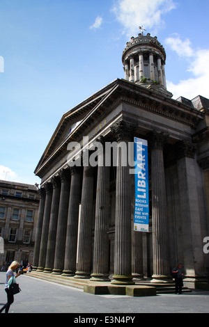 Gallery of Modern Art GOMA Royal Exchange Square Queen Street Glasgow Stock Photo