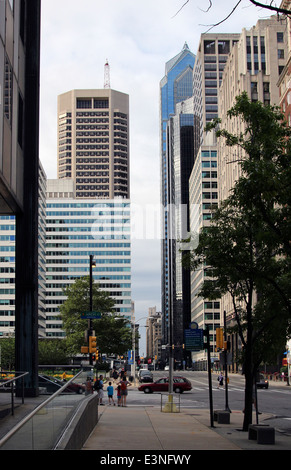 Street photography Philadelphia Pennsylvania USA America. Stock Photo