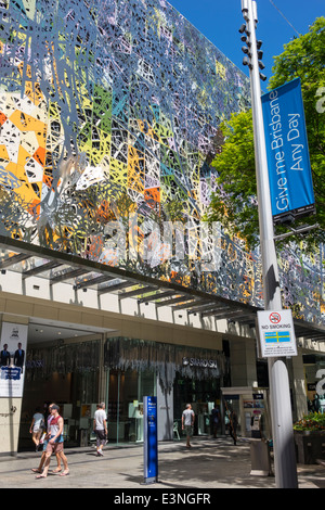 Brisbane Australia,Queen Street mall,AU140316029 Stock Photo