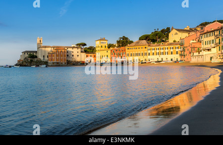 Baia del Silenzio, Bay of Silence, Sestri Levante, Liguria, Italy Stock Photo