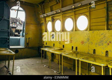 Cockpit Antonov AN 2 biplane russian aircraft Stock Photo - Alamy