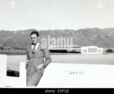 Lockheed 3 Air Express This photograph from the Luqueer Album depicts Frank Hawks' Lockheed 3 ...