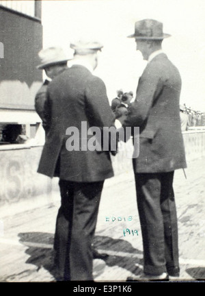 This image captures Luke Luqueer, a notable aviator from the Golden Age ...
