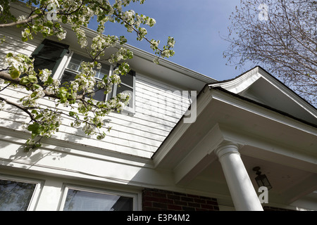 Showcase Residential Home in the Northeastern United States Stock Photo