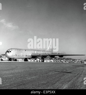 This image shows the Convair XC-99, a cargo aircraft that featured ...