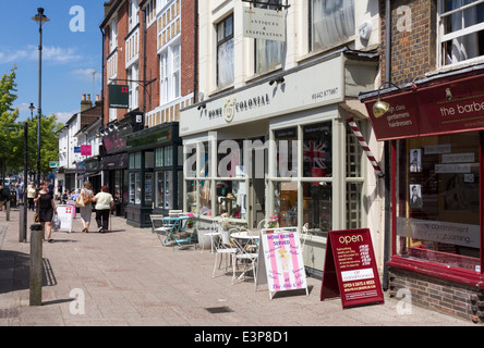 Berkhamsted High Street - Hertfordshire Stock Photo