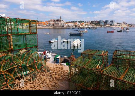 Cascais a nice old fishing village. North of Lisbon Portugal. Stock Photo