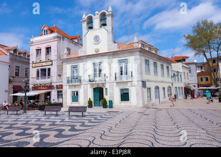 Cascais a nice old fishing village. North of Lisbon Portugal. Stock Photo