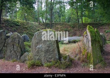 Sieben Steinhaeuser. Neolithic Burial Mound On The NATO Training Area ...