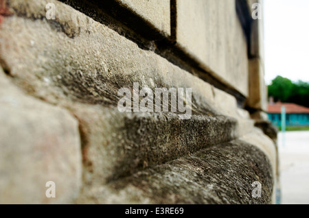 Simple wall stone texture background Stock Photo