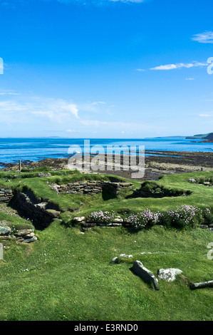 dh Brough of Birsay BIRSAY ORKNEY 9th 12th century Norse Viking settlement ruins