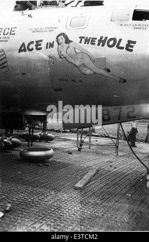 Boeing B-29A, 44-61872, Ace in the Hole, 98th BG Stock Photo