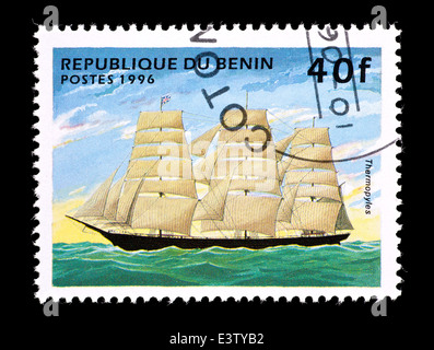 Postage stamp from Benin depicting Stock Photo