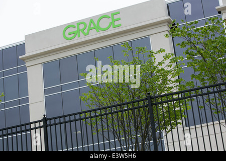 The headquarters of chemical maker W.R. Grace and Company. Stock Photo