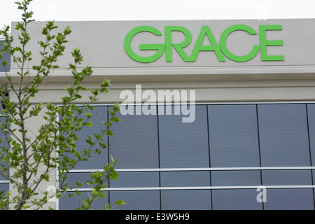 The headquarters of chemical maker W.R. Grace and Company. Stock Photo